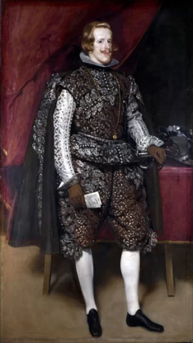 Philip IV In Brown And Silver by Diego Velazquez Philip IV In Brown And Silver by Diego Velazquez