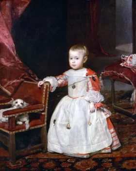 Portrait of Prince Philip Prospero by Diego Velazquez Portrait of Prince Philip Prospero by Diego Velazquez