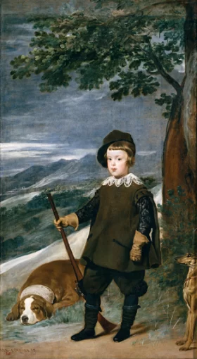 Prince Balthasar Charles As A Hunter by Diego Velazquez Prince Balthasar Charles As A Hunter by Diego Velazquez