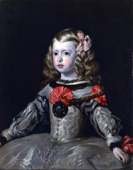 The Infanta Margarita 1656 by Diego Velazquez, oil painting reproduction on canvas The Infanta Margarita 1656 by Diego Velazquez