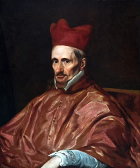 Portrait of Cardinal Gaspar de Borja by Diego Velazquez