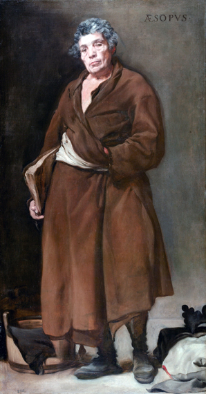 Aesop 1638 by Diego Velazquez, oil painting reproduction on canvas Aesop 1638 by Diego Velazquez