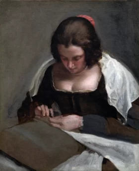 The Needlewoman by Diego Velazquez The Needlewoman by Diego Velazquez
