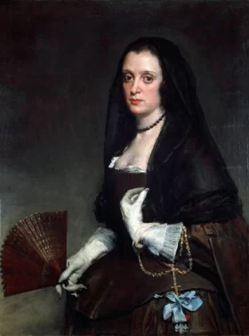Lady with a Fan by Diego Velazquez Lady with a Fan by Diego Velazquez