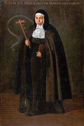 The Nun Jerónima de la Fuente 1620 by Diego Velazquez The Nun Jerónima de la Fuente 1620 by Diego Velazquez