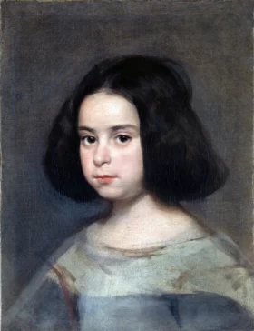 Portrait of a Little Girl 1638 by Diego Velazquez Portrait of a Little Girl 1638 by Diego Velazquez
