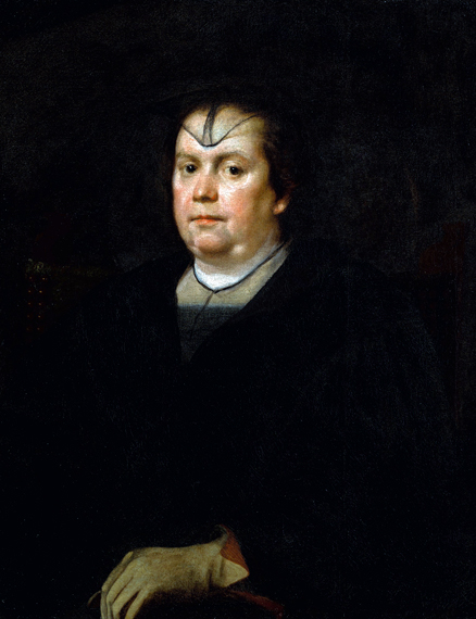 Portrait of Olimpia Maidalchini 1650 by Diego Velazquez, oil painting reproduction on canvas Portrait of Olimpia Maidalchini 1650 by Diego Velazquez
