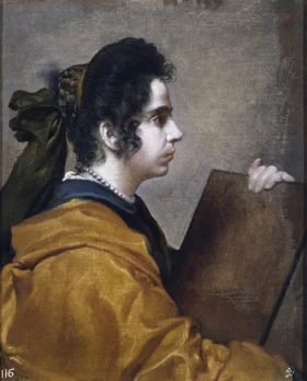 A Sybil (Juana Pacheco) by Diego Velazquez A Sybil (Juana Pacheco) by Diego Velazquez