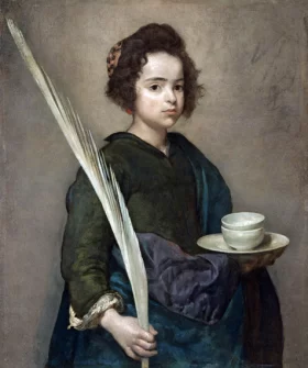 Santa Rufina by Diego Velazquez Santa Rufina by Diego Velazquez