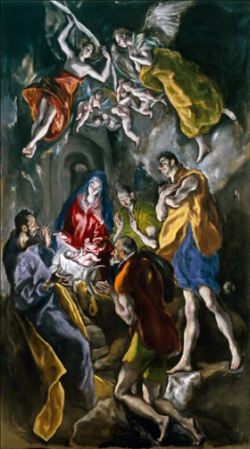 The Adoration of the Shepherds by El Greco