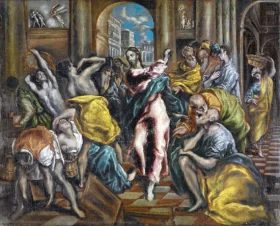 Christ Driving the Money Changers from the Temple by El Greco Christ Driving the Money Changers from the Temple by El Greco