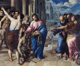 Healing of the Blind by El Greco Healing of the Blind by El Greco