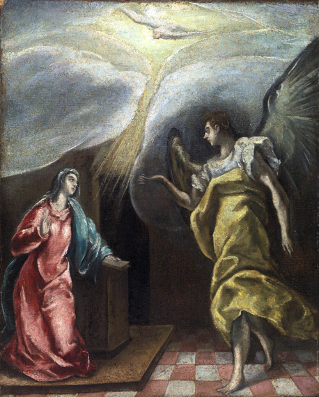 Annunciation by El Greco