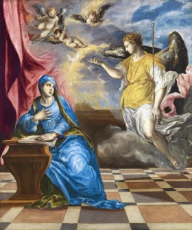 Annunciation by El Greco Annunciation by El Greco