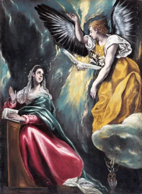 Annunciation by El Greco