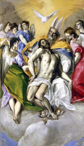 The Holy Tninity by El Greco