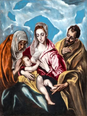The Holy Family by El Greco