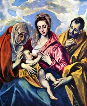 The Holy Family by El Greco