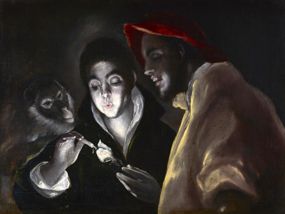 An Allegory (Fábula) by El Greco, oil painting reproduction on canvas An Allegory (Fábula) by El Greco