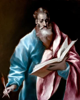 Apostle Saint Matthew by El Greco Apostle Saint Matthew by El Greco
