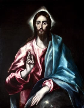 Christ as Saviour by El Greco Christ as Saviour by El Greco