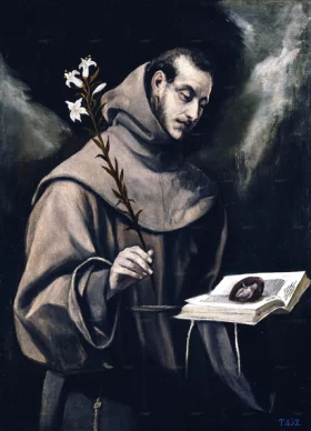 Saint Anthony of Padua by El Greco Saint Anthony of Padua by El Greco