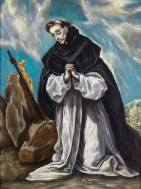 St Dominic in Prayer by El Greco