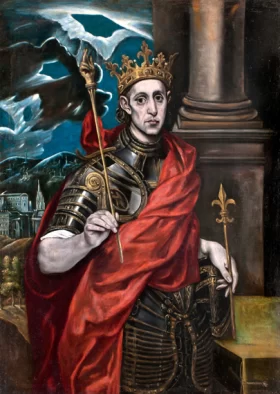 St Louis, King of France 1600 by El Greco