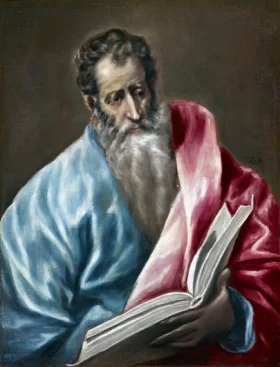 St. Matthew by El Greco St. Matthew by El Greco