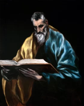 St. Simon by El Greco St. Simon by El Greco