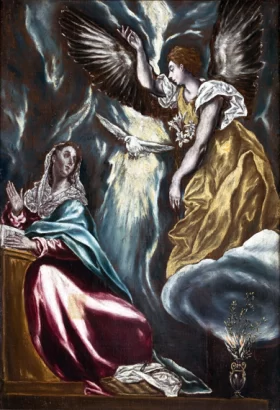 The Annunciation by El Greco The Annunciation by El Greco