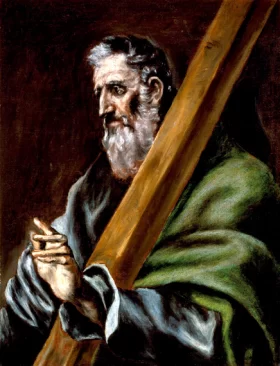 The Apostle St. Andrew by El Greco The Apostle St. Andrew by El Greco