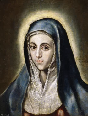 Virgin Mary by El Greco Virgin Mary by El Greco