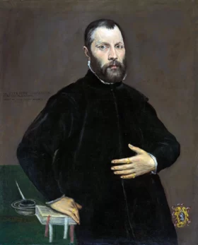 Portrait of a gentleman by El Greco Portrait of a gentleman by El Greco