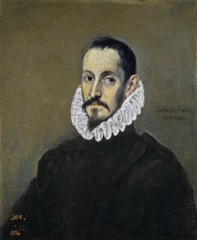 Portrait of a gentleman by El Greco Portrait of a gentleman by El Greco