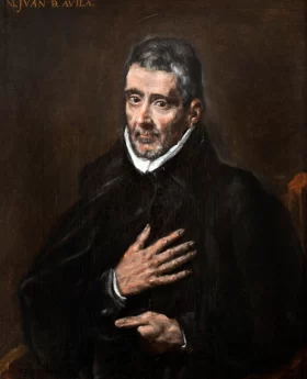 Portrait of Juan de Ávila 1600 by El Greco Portrait of Juan de Ávila 1600 by El Greco