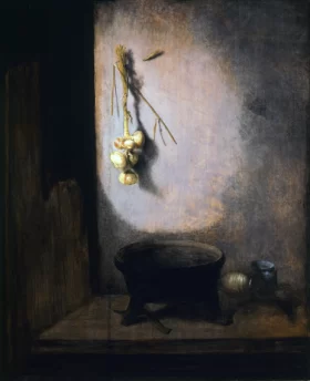 Kitchen Still Life by El Greco