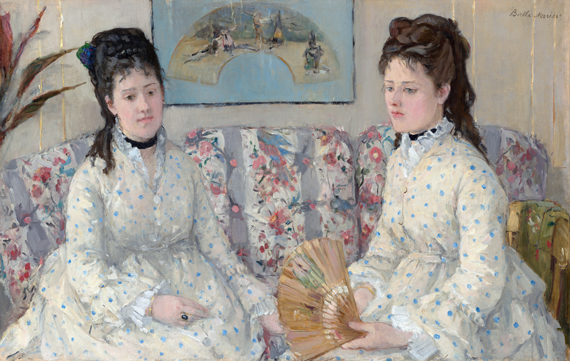 The Sisters 1869 by Berthe Morisot