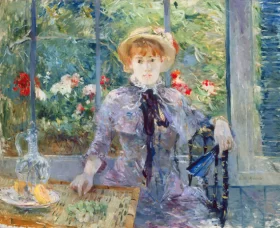 Après le déjeuner 1881 (After Lunch) by Berthe Morisot Après le déjeuner 1881 (After Lunch) by Berthe Morisot