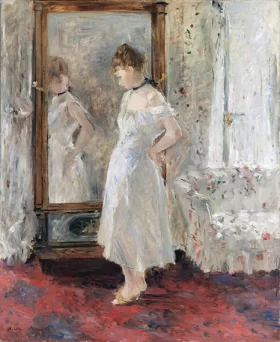 The Psyche mirror 1876 by Berthe Morisot