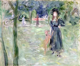 Bois de Boulogne 1893 by Berthe Morisot Bois de Boulogne 1893 by Berthe Morisot