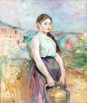La cruche d'eau 1893 by Berthe Morisot La cruche d'eau 1893 by Berthe Morisot
