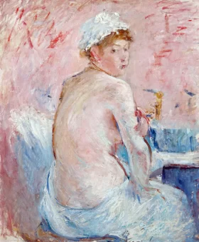 Nu de dos 1885 by Berthe Morisot