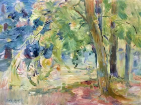 Le Bois Du Mesnil by Berthe Morisot Le Bois Du Mesnil by Berthe Morisot