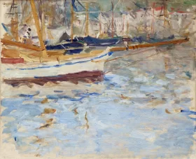 The Port of Nice by Berthe Morisot