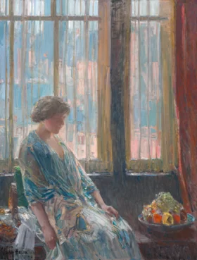 The New York Window, 1912 by Childe Hassam
