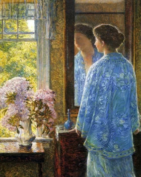 Kimono by Childe Hassam Kimono by Childe Hassam