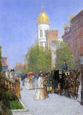 A Spring Morning by Childe Hassam A Spring Morning by Childe Hassam