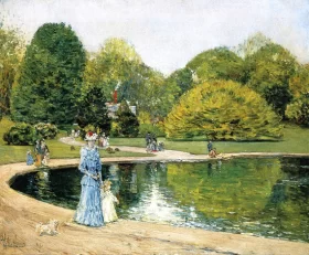 An Afternoon at the Park by Childe Hassam