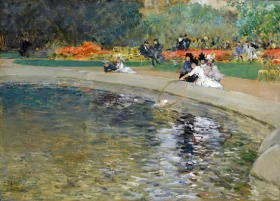 In the Park by Childe Hassam